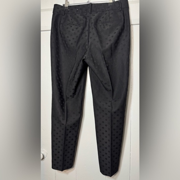 NWOT Ann Taylor Black Polka Dot Trousers On Trend!! - Picture 9 of 9